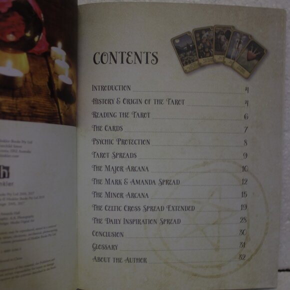 Secrets of Tarot 32 Page Book and 78 Card Tarot Deck - Picture 7 of 9